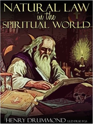 cover image of Natural Law in the Spiritual World